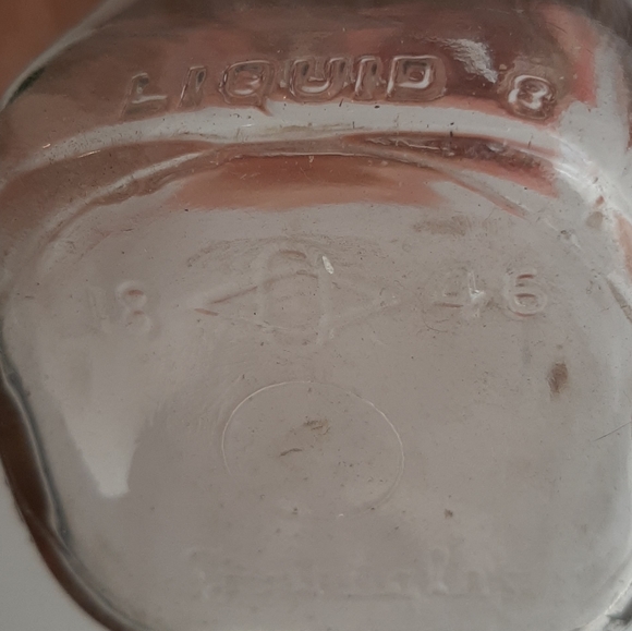 Vintage Frederick Dairy Copley Ohio Half Pint Empty Jar Duraglass - Picture 9 of 11